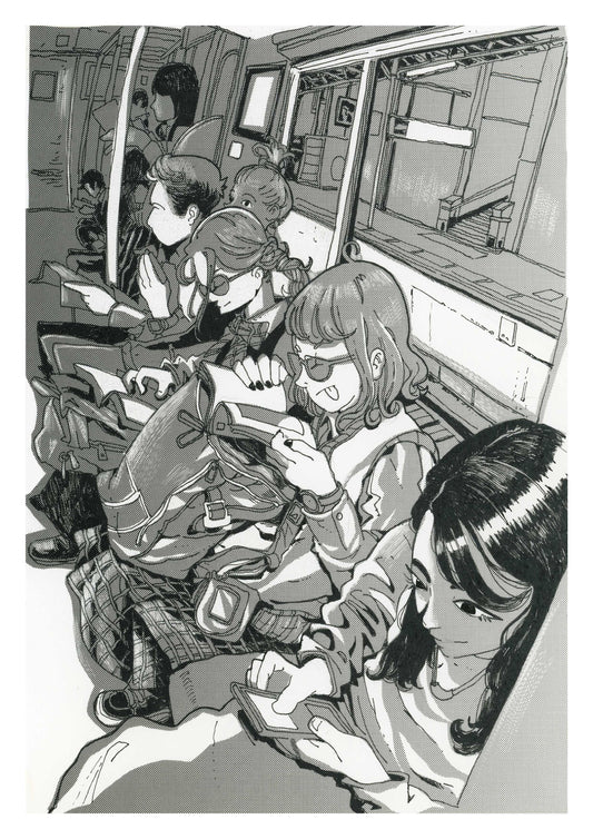 Kyoto Metro Art Print