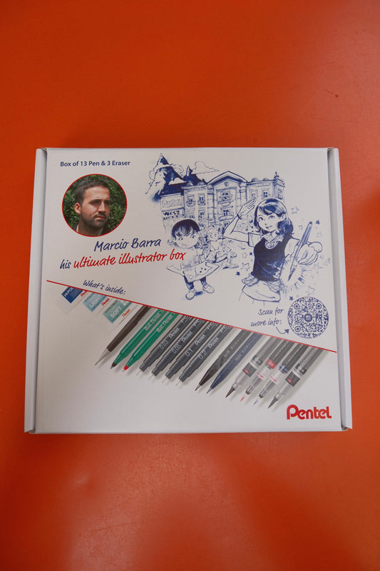 Marcio Barra x Pentel - Ultimate Illustrator box